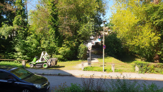 "Röhr-Weiher-Park" an der Spitalhofstraße