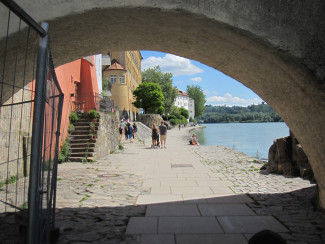 Innpromenade am Schaiblingsturm