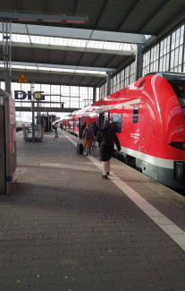 München Hbf Zug nach Passau